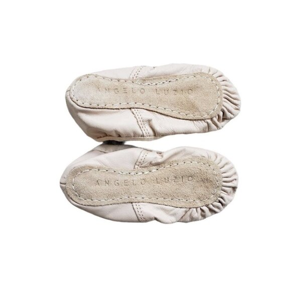 Angelo Luzio toddler leather pink ballet shoes 201C sz 8.5 - Picture 2 of 4